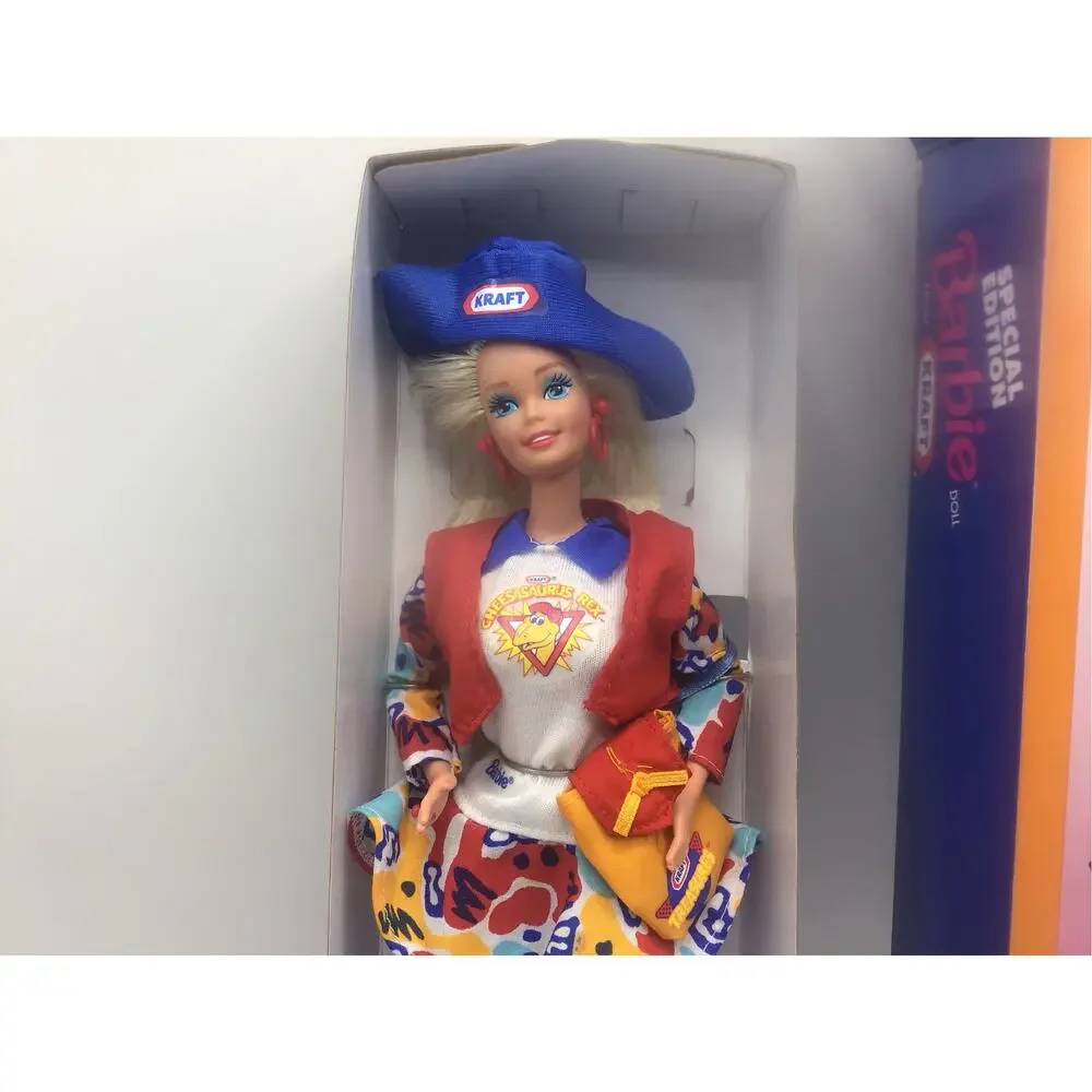1992 Barbie Kraft Treasures Special Edition Cheesasaurus Rex Vintage Promo Doll